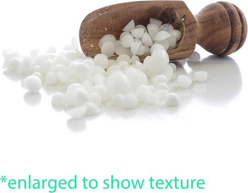 رقائق الشمع المستحلبة غير المعدلة وراثيًا من ميليارد، حقيبة قابلة للإغلاق بوزن 2 رطل، مثالية للكريمات/اللوشن التي تصنعها بنفسك in Kuwait