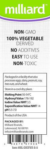 رقائق الشمع المستحلبة غير المعدلة وراثيًا من ميليارد، حقيبة قابلة للإغلاق بوزن 2 رطل، مثالية للكريمات/اللوشن التي تصنعها بنفسك in Kuwait