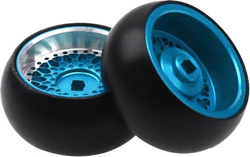 4 عبوات من إطارات السيارات Vgoohobby 1/28 Drift إطارات بلاستيكية مع إطارات عجلات معدنية متوافقة مع Wltoys K969 K989 Kyosho Mini-Z Mini-Q 1/28 RC إطارات الانجراف البديلة (أحمر) in Kuwait