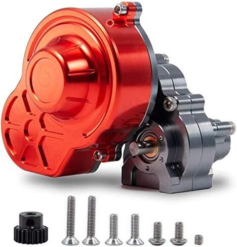 RC Metal Reverse Transmission Gearbox for 1/10 RC Crawler Car Axial SCX10 90027 SCX10 II 90046 Wraith Upgrade Parts in Saudi Arabia