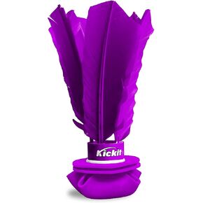 Kickit | The Original Birdie Soccer Trainer | Play Outdoors, Indoors or Backyard, Beach or Tailgate (Black)