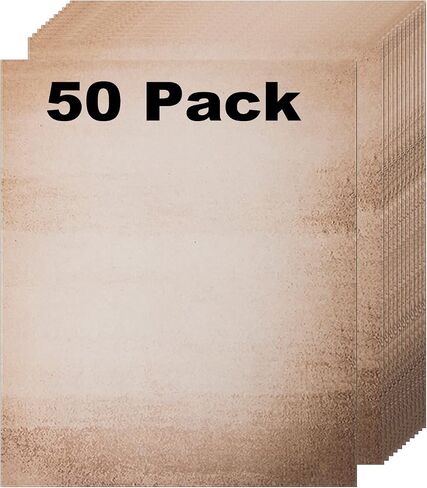 50 عبوة من الورق الكلاسيكي القديم | ورق قرطاسية عتيق | تستخدم لإنشاء كتابة ورسم ورسومات ومشروعات الرسم الخالدة | صديقة للطباعة بالحبر النفاث والليزر | 8.5 × 11 بوصة 50 ورقة in Kuwait