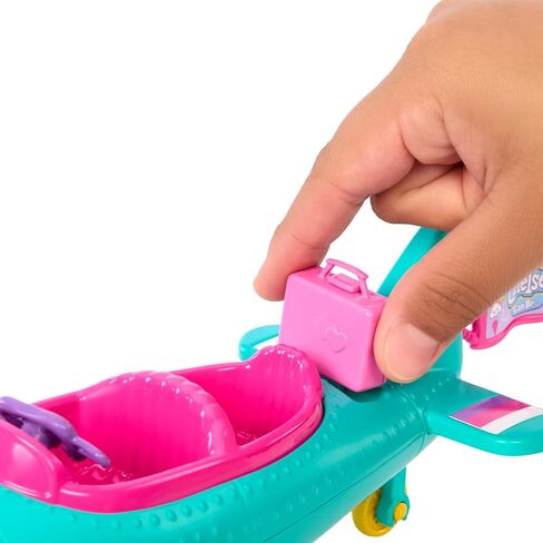 Barbie Chelsea Can Be… Doll & Plane Playset, 2-Seater Aircraft with Spinning Daisy Propellor & 7 Accessories, Including Puppy & Stickers in Saudi Arabia