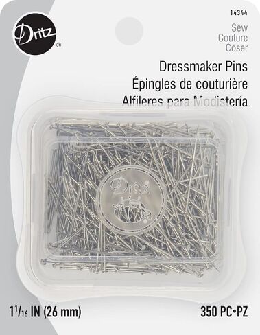 Dritz, 3-Pack Dressmaker Pins, Nickel 1050 in Saudi Arabia