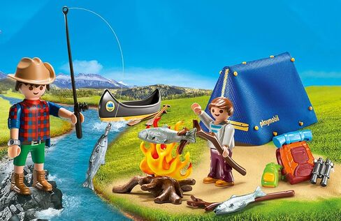 Playmobil Camping Adventure Carry Case Building Set in Saudi Arabia