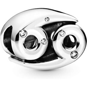 PANDORA Sparkling Cancer Zodiac Charm - أساور اللحظات المتوافقة - مجوهرات للنساء - هدية للنساء في حياتك - مصنوعة من الفضة الاسترليني والزركونيا المكعبة in Kuwait