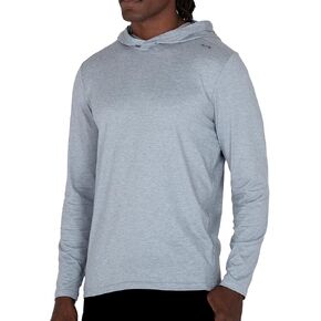 قميص Alive الرجالي مع غطاء للرأس وأكمام طويلة وأكمام طويلة وخفيف الوزن للتمرين وصيد الأسماك في الهواء الطلق in Kuwait