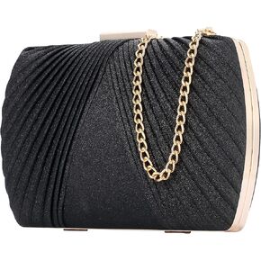 BENCOMOM Gold Clutch,Gold Clutch Purses For Women Evening Wedding Party Handbags Bridal Prom shoulder Gold Clutch Bag in Kuwait