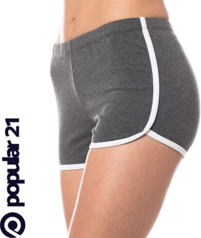 Popular 21 Women’s Dolphin Hem Short | Running, Sleeping, Yoga, Booty Shorts in Saudi Arabia
