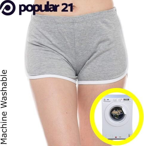 Popular 21 Women’s Dolphin Hem Short | Running, Sleeping, Yoga, Booty Shorts in Saudi Arabia