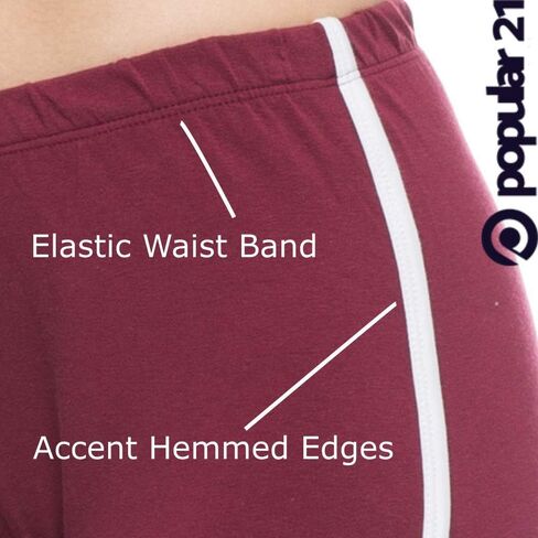Popular 21 Women’s Dolphin Hem Short | Running, Sleeping, Yoga, Booty Shorts in Saudi Arabia