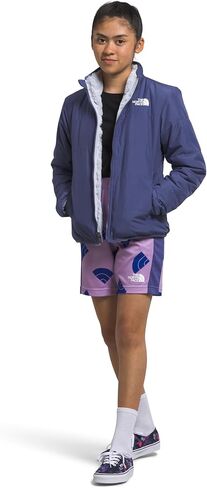جاكيت Mossbud Swirl ذو وجهين للفتيات من THE NORTH FACE in Kuwait