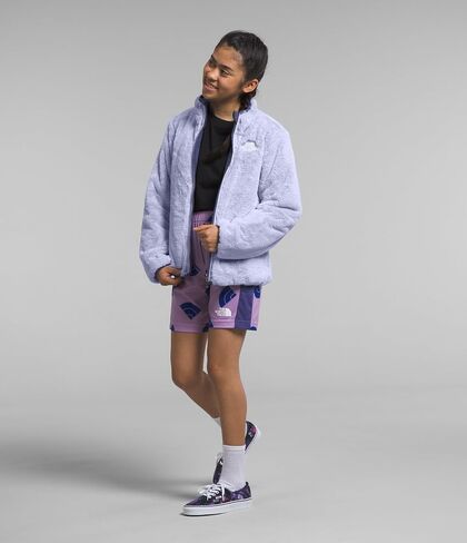 جاكيت Mossbud Swirl ذو وجهين للفتيات من THE NORTH FACE in Kuwait