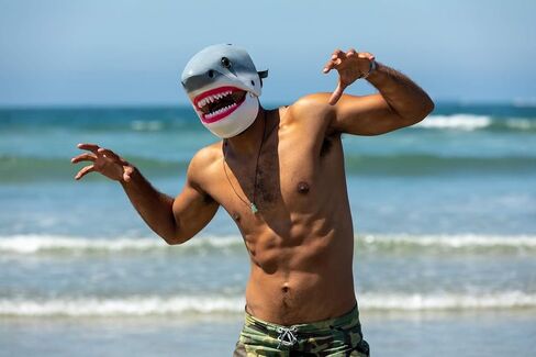 Adult Shark Mask - Shark Head Moving Mouth Mask - Under The Sea Halloween Mascot Animal Costume Accessory - Gray, Adjustable in Saudi Arabia