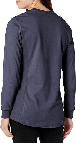 Carhartt Flame Resistant Womens Force Cotton Long Sleeve Crew T Shirt in Saudi Arabia