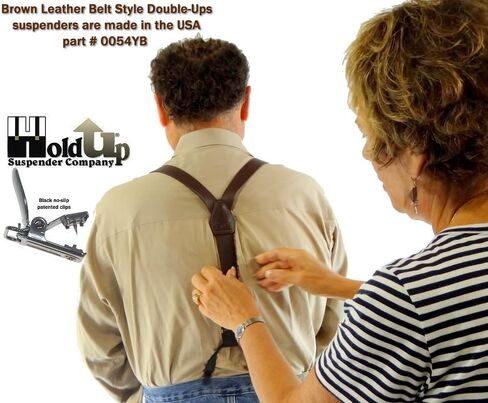 حمالات الحمالات الجلدية من سلسلة Holdup Suspender للرجال in Kuwait