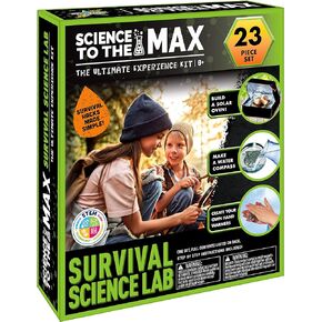 كن رائعا! مختبر علوم البقاء على قيد الحياة - مجموعة أدوات النجاة للأطفال - تجارب معدات التخييم التعليمية للأولاد والبنات - اصنع أداة النجاة الخاصة بك - مجموعات العلوم للأطفال - للأعمار من 8 سنوات فما فوق in Kuwait