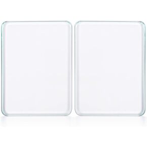 Glass Slicker Leather Burnishing Tool Pack of 2 - Leathercraft Burnisher - Glass Slicker for Burnishing Leather - Professional Finish Tool for Glass Block Leather Smoothing Techniques in Saudi Arabia