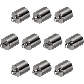 PATIKIL 25Pcs Cord End Caps, 7.6mm End Cap Barrel Beads Kumihimo End Caps Brass for Leather Cord, Tassels, Jewelry Making 12mm Length Bronze
