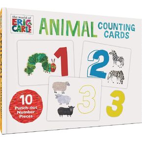 The World of Eric Carle Animals Counting Cards (Numbers Flash Cards for Toddlers, Toddler Animal Flash Cards)
