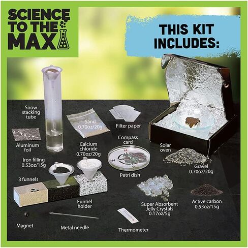 كن رائعا! مختبر علوم البقاء على قيد الحياة - مجموعة أدوات النجاة للأطفال - تجارب معدات التخييم التعليمية للأولاد والبنات - اصنع أداة النجاة الخاصة بك - مجموعات العلوم للأطفال - للأعمار من 8 سنوات فما فوق in Kuwait