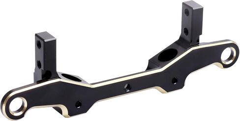 Hobbypark Brass Rear Bumper Mount Servo Mounting Bracket Stand Compatible with 1/10 Axial SCX10 III Upgrades JLU Wrangler in Saudi Arabia