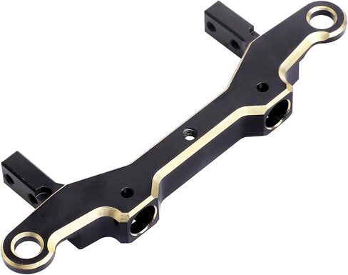 Hobbypark Brass Rear Bumper Mount Servo Mounting Bracket Stand Compatible with 1/10 Axial SCX10 III Upgrades JLU Wrangler in Saudi Arabia