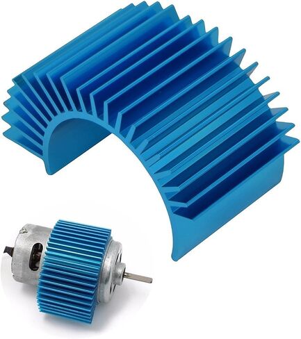 3 Pack ShareGoo Aluminum 540 550 Motor Heat Sink Heatsink Cooling Compatible with Tamiya HSP Redcat RC Car Truck,Blue in Saudi Arabia