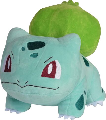 Pokémon 8" Bulbasaur Plush Stuffed Animal Toy - Officially Licensed - Gift for Kids in Saudi Arabia