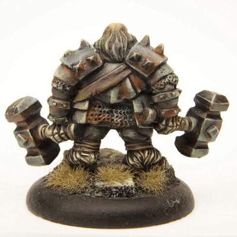 Stonehaven Dwarf Undead Miniature Figure (for 28mm Scale Table Top War Games) - Made in USA in Saudi Arabia