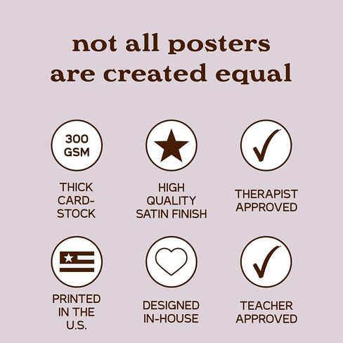 LARKINROAD Set of 4 Boho Classroom Decor Posters (11in x14in) Calm Corner Feelings Chart For Kids Classroom Posters Therapy Office Decor Therapy Posters Aesthetic Classroom Decor in Kuwait