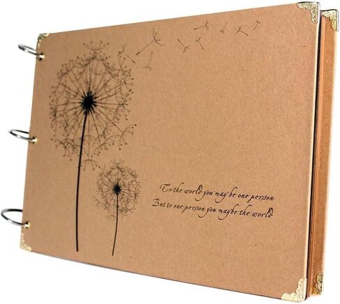 سجل قصاصات Newcreativetop ألبوم صور عتيق الهندباء مطبوعة سطح مثالي هدايا عيد الحب in Kuwait