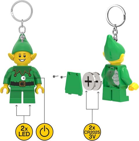 LEGO Classic Elf Keychain Light - 3 Inch Tall Figure (KE181) in Saudi Arabia