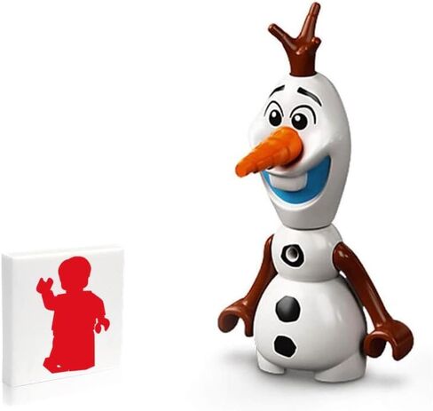 LEGO Disney Princess Frozen 2 Minifigure - Olaf (with Large Blue Grin) 2021 43197 in Saudi Arabia