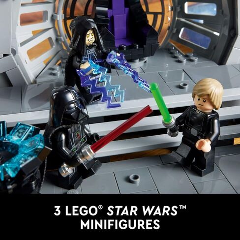 LEGO Star Wars Emperor’s Throne Room Diorama 75352 Building Set for Adults, Classic Star Wars Collectible for Display with Darth Vader Minifigure, Fun Birthday Gift for Men and Women in Saudi Arabia