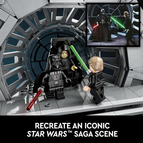 LEGO Star Wars Emperor’s Throne Room Diorama 75352 Building Set for Adults, Classic Star Wars Collectible for Display with Darth Vader Minifigure, Fun Birthday Gift for Men and Women in Saudi Arabia