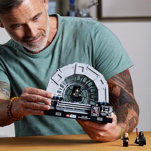 LEGO Star Wars Emperor’s Throne Room Diorama 75352 Building Set for Adults, Classic Star Wars Collectible for Display with Darth Vader Minifigure, Fun Birthday Gift for Men and Women in Saudi Arabia