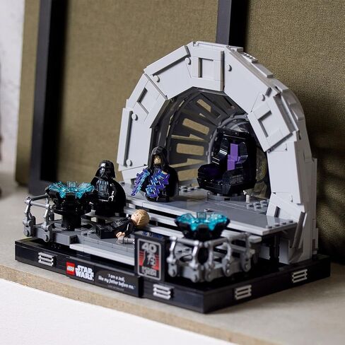 LEGO Star Wars Emperor’s Throne Room Diorama 75352 Building Set for Adults, Classic Star Wars Collectible for Display with Darth Vader Minifigure, Fun Birthday Gift for Men and Women in Saudi Arabia