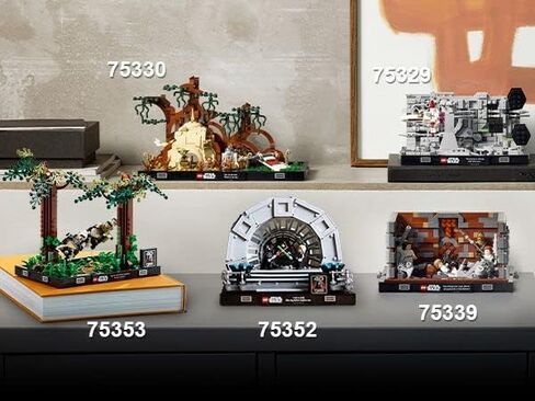 LEGO Star Wars Emperor’s Throne Room Diorama 75352 Building Set for Adults, Classic Star Wars Collectible for Display with Darth Vader Minifigure, Fun Birthday Gift for Men and Women in Saudi Arabia
