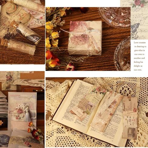 120 قطعة من لوازم القصاصات الورقية، مجموعات حرفية، ورق قصاصات عتيق ملهم من ورق القصاصات الورقية للمجلة غير المرغوب فيها ومخطط ديكور الغرفة وألبوم الكولاج الحرفي القديم in Kuwait