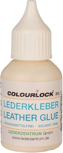 صمغ مرن من الجلد والجلد المدبوغ من كالرلوك لإصلاح الشقوق الصغيرة والتمزقات والثقوب على الأجزاء الداخلية للسيارة والأثاث والحقائب اليدوية والجواكت الجلدية وغيرها من العناصر (20 مل) in Kuwait