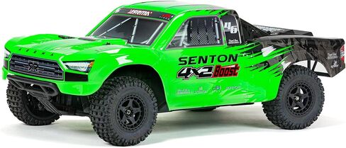 ARRMA RC Truck 1/10 SENTON 4X2 Boost MEGA 550 Brushed Short Course Truck RTR (Batteries and Charger Not Included), Blue, ARA4103V4T2 in Saudi Arabia
