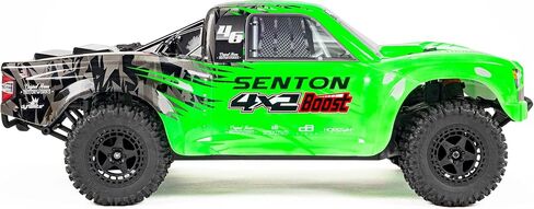 ARRMA RC Truck 1/10 SENTON 4X2 Boost MEGA 550 Brushed Short Course Truck RTR (Batteries and Charger Not Included), Blue, ARA4103V4T2 in Saudi Arabia