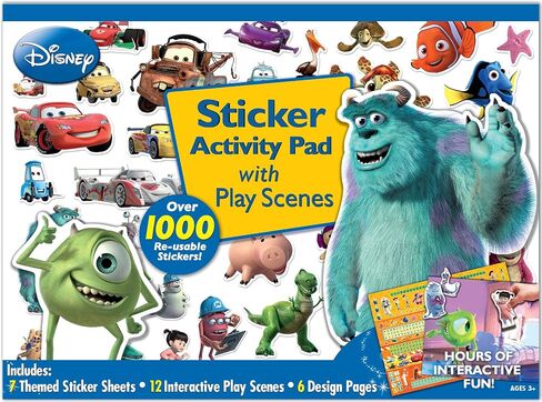 Bendon Disney Pixar's Monsters Inc Ultimate Sticker Activity Pad in Saudi Arabia