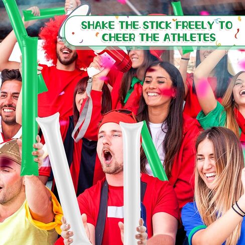 240 قطعة من عصي الرعد من جونكين، عصي التشجيع، عصي الازدهار، صناع الضوضاء للأحداث الرياضية، لعبة كرة القدم، الحفلات، الأحداث الرياضية in Kuwait