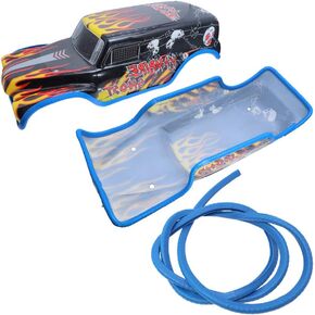 شريط تقوية حافة هيكل الجسم من REhobby لملحقات سيارة RC أو شاحنة Traxxas TRX-4 المحورية SCX10 بمقياس 1/10 (أزرق)