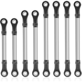 ZIWIJE Stainless Steel Suspension Links Set Chassis Links for Traxxas TRX4M 1/18 RC Crawler Car in Kuwait