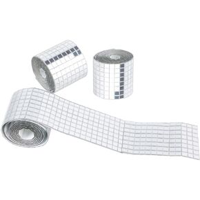 بلاط فسيفساء، 1600 قطعة من بلاط ديسكو ذاتي اللصق 5 × 5 مم، ملصقات فسيفساء مرآة مربعة للديكور الداخلي، الحرف اليدوية، ديكور المنزل، صناعة البطاقات، الكولاج الفني ومشاريع كرة الديسكو... in Kuwait