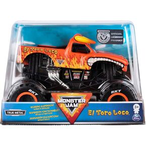 Monster Jam Official El Toro Loco Monster Truck Die-Cast Vehicle, 1:24 Scale in Kuwait