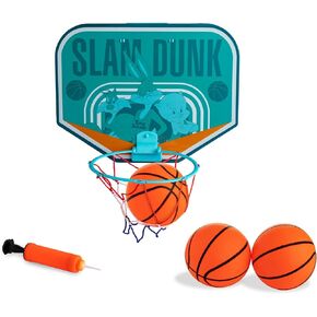 Paladone Looney Tunes Space Jam Basketball Hoop Set for Kids, Foldable Hoop, Hooked for Over Door Indoor Play, 3 Balls Included in Kuwait